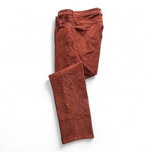 J.Crew Womens Re-Imagined Corduroy Jeans Pants Size 30 Rust 5-Pocket Pants